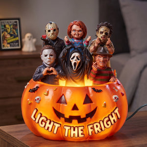 Pumpkin Nightmare Acrylic Light Box - Personalized Gifts For Horror Movie Lovers 01tytn040826