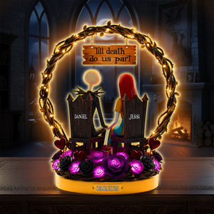 Dark Romance Couple Light Box - Personalized Gift For Couples 04TOLU101125