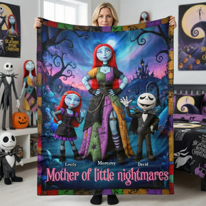 Mother Of Frightful Cheer Blanket - Personalized Gifts For Moms 05TYQN080426