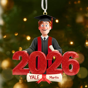 Graduate Ornament - Personalized Gifts For Graduates 03namg291025-Homacus