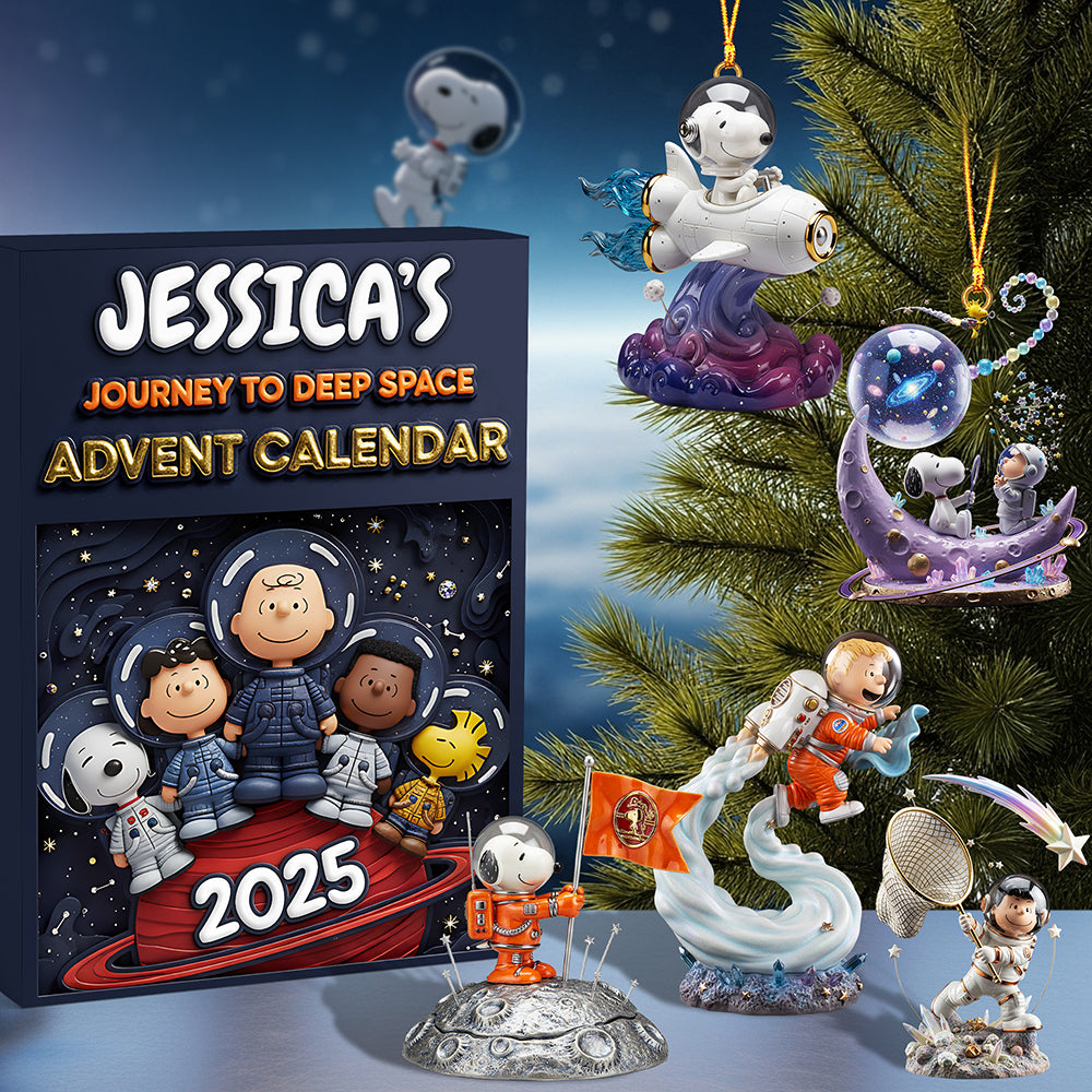 In To The Space Advent Calendar Blind Box - Personalized Gifts For Christmas 03pata171125