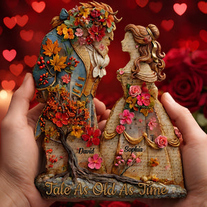 Classic Romance Acrylic Plaque - Personalized Gifts For Couple 01TODT260126