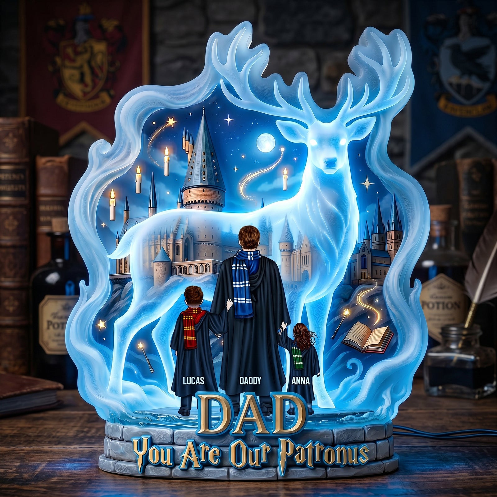 Magical Dad Light Box Personalized Father's Day Gifts 02HUTN090526