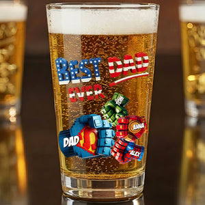 Legendary Dad Drinking Glass - Personalized Gifts For Dads 05OHDT220526