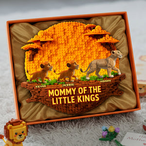 Jungle Predator Mom And Kids Acrylic Plaque - Personalized Gifts For Mother's Day Plaque 03OHTA250226-Homacus