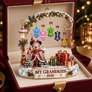 Timeless Christmas Ambience Acrylic Ornament - Personalized Christmas Gifts For Family 01ohdt040926