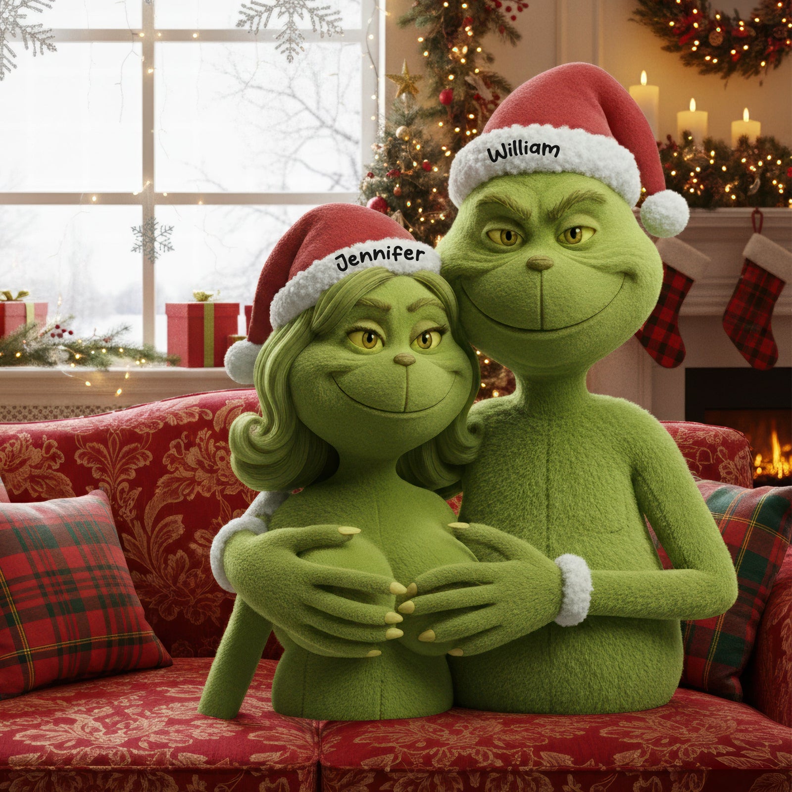 Naughty Couple Pillow  - Personalized Gifts For Couple 09ohqn151125