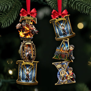 Magical Alphabet Ornament - Personalized Gift For Christmas Ornament 10HYLU211025