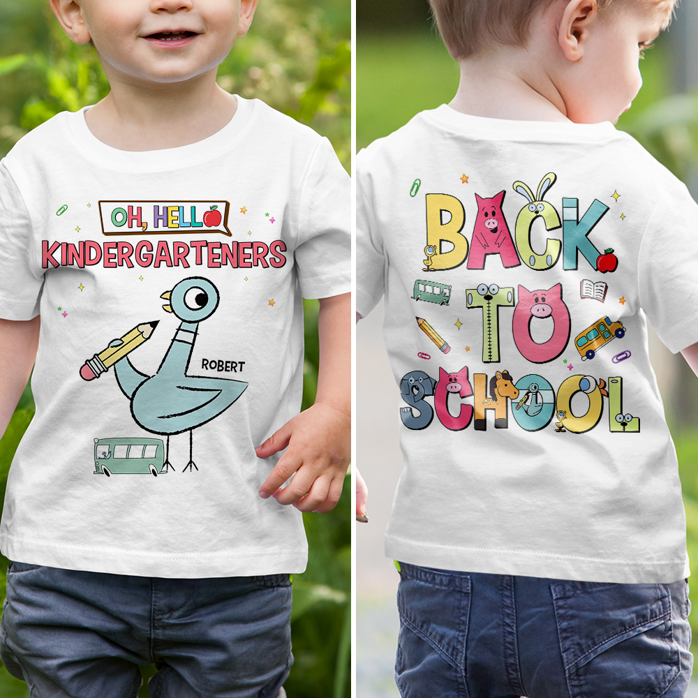 Back To School Kid Shirt - Personalized Gifts For Kid 01HUPU120725 - Shirts - GoDuckee