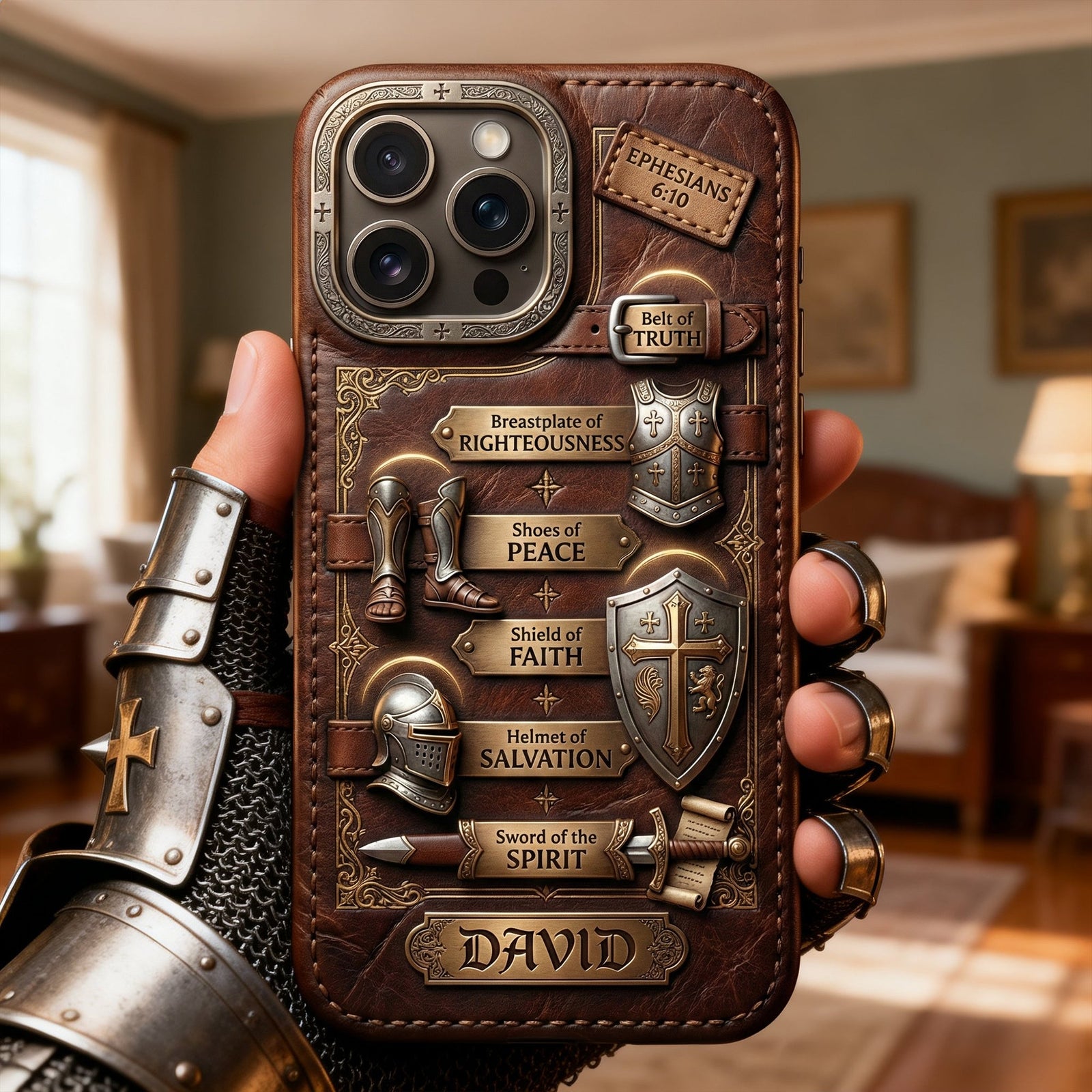 The Armor of God Phone Case - Personalized Gifts For Christians 02palu250226