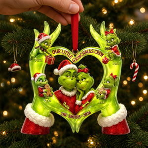 Little Mischief Christmas Ornament - Personalized Gifts For Family 05PALU020926