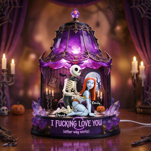 Chaos In Love Light Box - Personalized Gifts For Couples 06todh010726