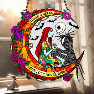 True Love Suncatcher Ornament Personalized Gifts For Couple 04HUDT120825