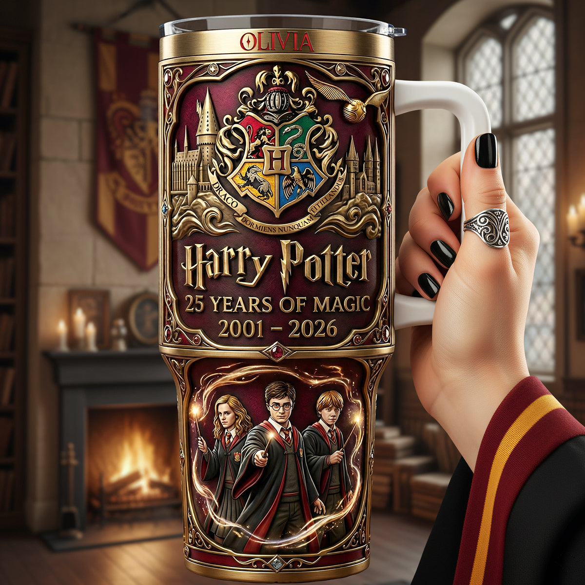 25 Years Of Magical 40oz Tumbler - Personalized Gifts For Fantasy Lovers 02nata050326