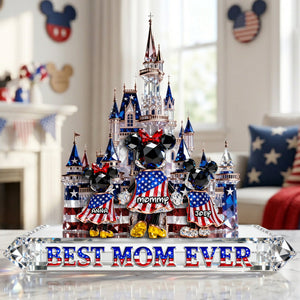 Best Mom Ever Acrylic Plaque - Personalized Gifts For Mom 03OHLU240326