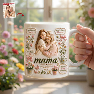 Custom Photo Mom and Daughter Coffee Mug - Gifts For Mom 05todt230426