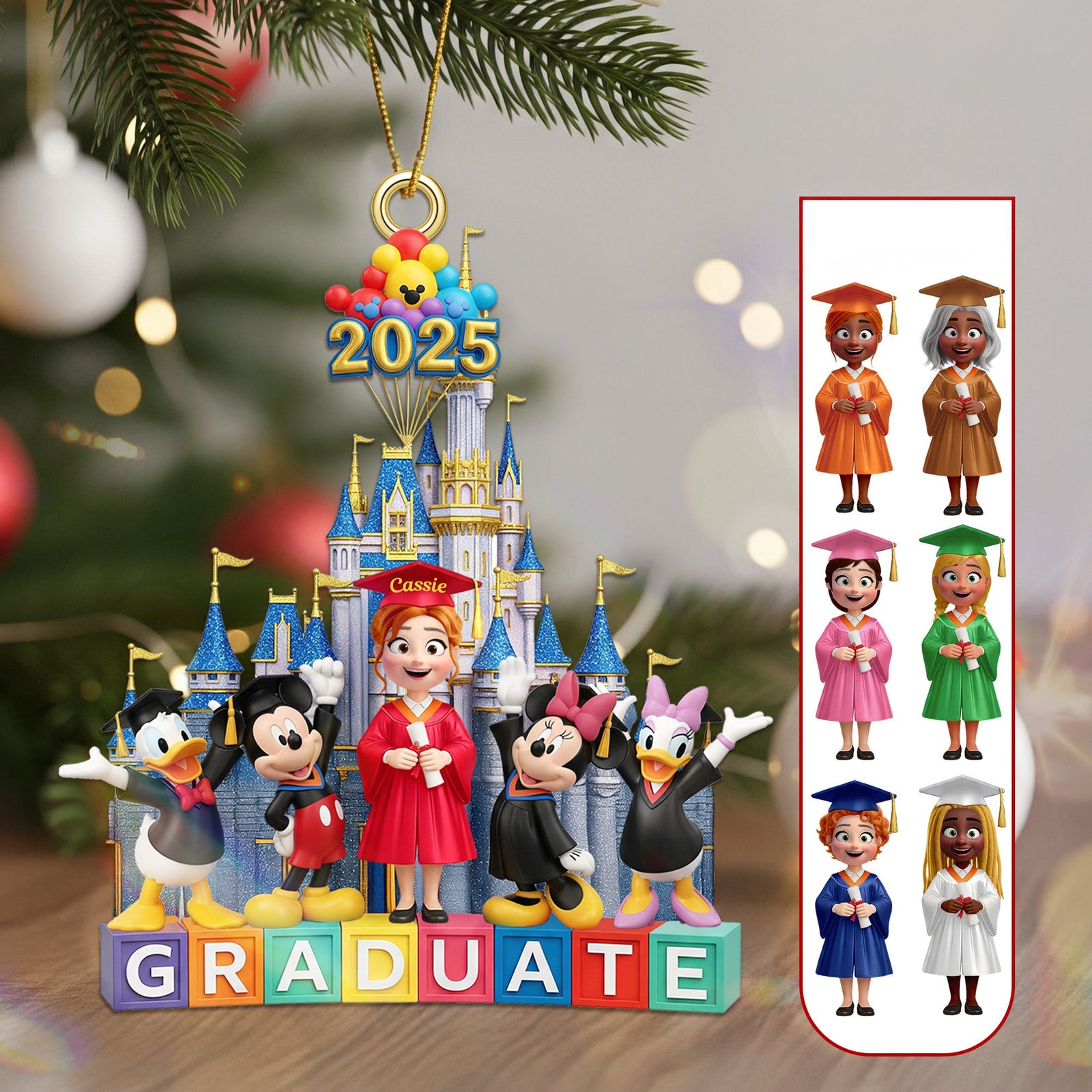 Graduation Christmas Ornament - Personalized Gifts For Christmas 01NAMG290825