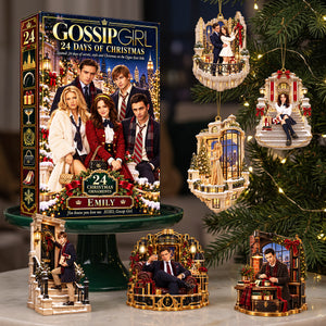 Iconic TV Drama Moments Advent Calendar Blind Box Ornament - Personalized Gifts For TV Series Lovers 03hata101026