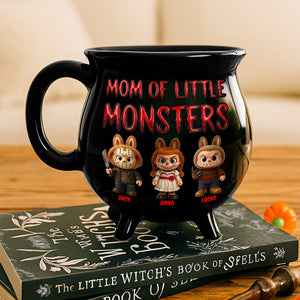 Mom Of Little Monsters Personalized Halloween Gifts For Mom Cauldron Mug 02natn280825
