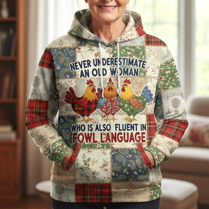 Personalized Funny Gifts For Chicken Lovers Hoodie 02natn251125