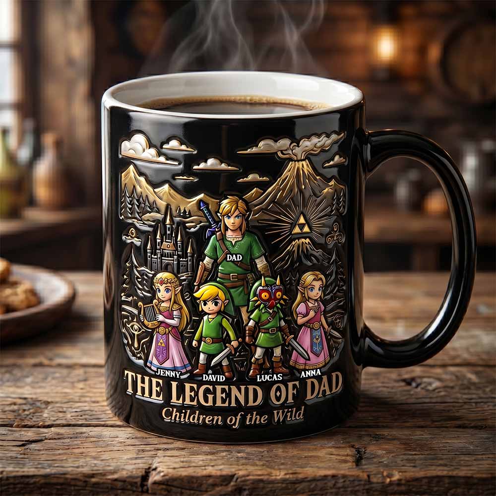 Fantasy Adventure Magic Coffee Mug - Personalized Gifts For Father's Day 04tgdt010526