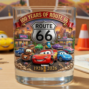 100th Anniversary Round Glass - Personalized Gifts For Racing Lovers 02tylu080626