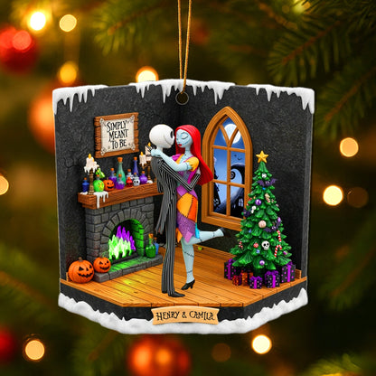 Personalized Gifts For Christmas, Couple acrylic ornament 02tomg230825