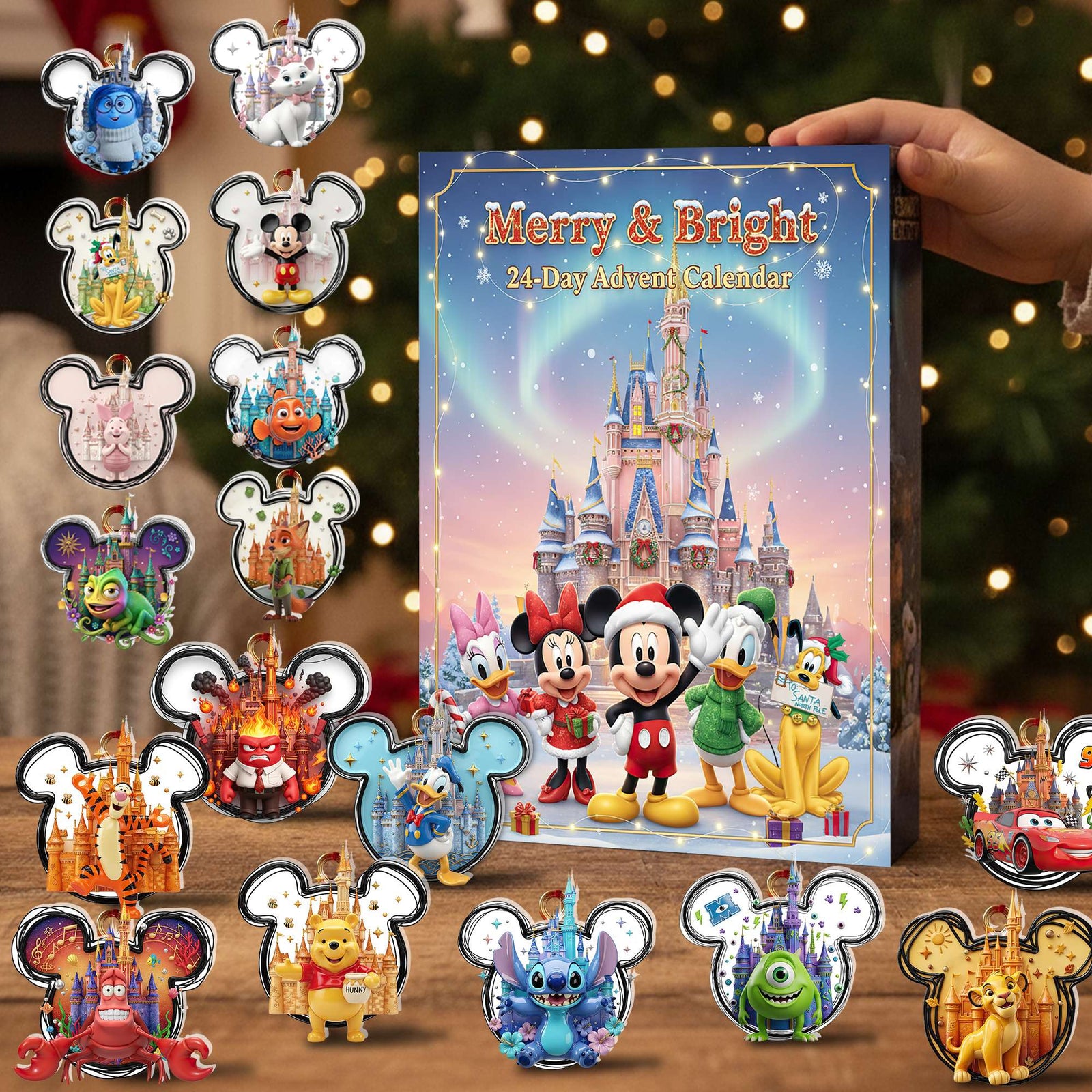 Custom Characters Christmas Advent Calendar Blind Box - Personalized Gifts 05hulu071125