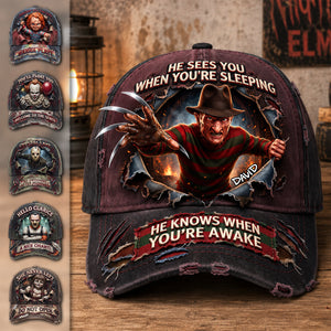 Dark Halloween Classic Cap Personalized Gifts For Horror Lovers 04TYDH140826