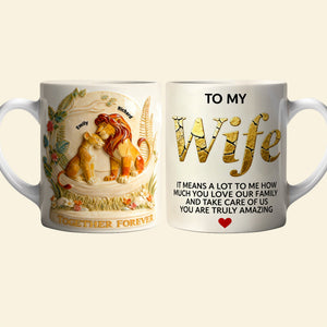 Together Forever Coffee Mug - Personalized Gifts For Mother's Day 03toqn260226