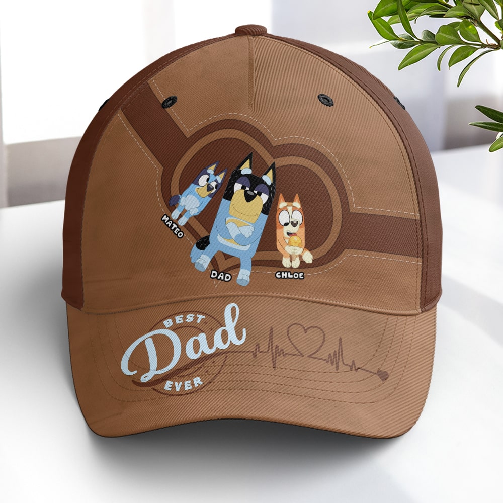 Best Dog Dad Classic Cap - Personalized Gifts For Father 051ACDT020524-Homacus