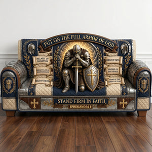 Armor Of God Quilted Sofa Cover - Personalized Gifts For Christian 02tytn220626