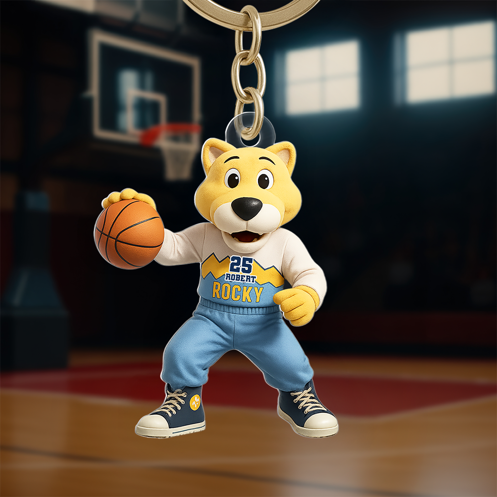 Basketball Keychain - Personalized Gifts For Basketball Lover 02HUPU280625