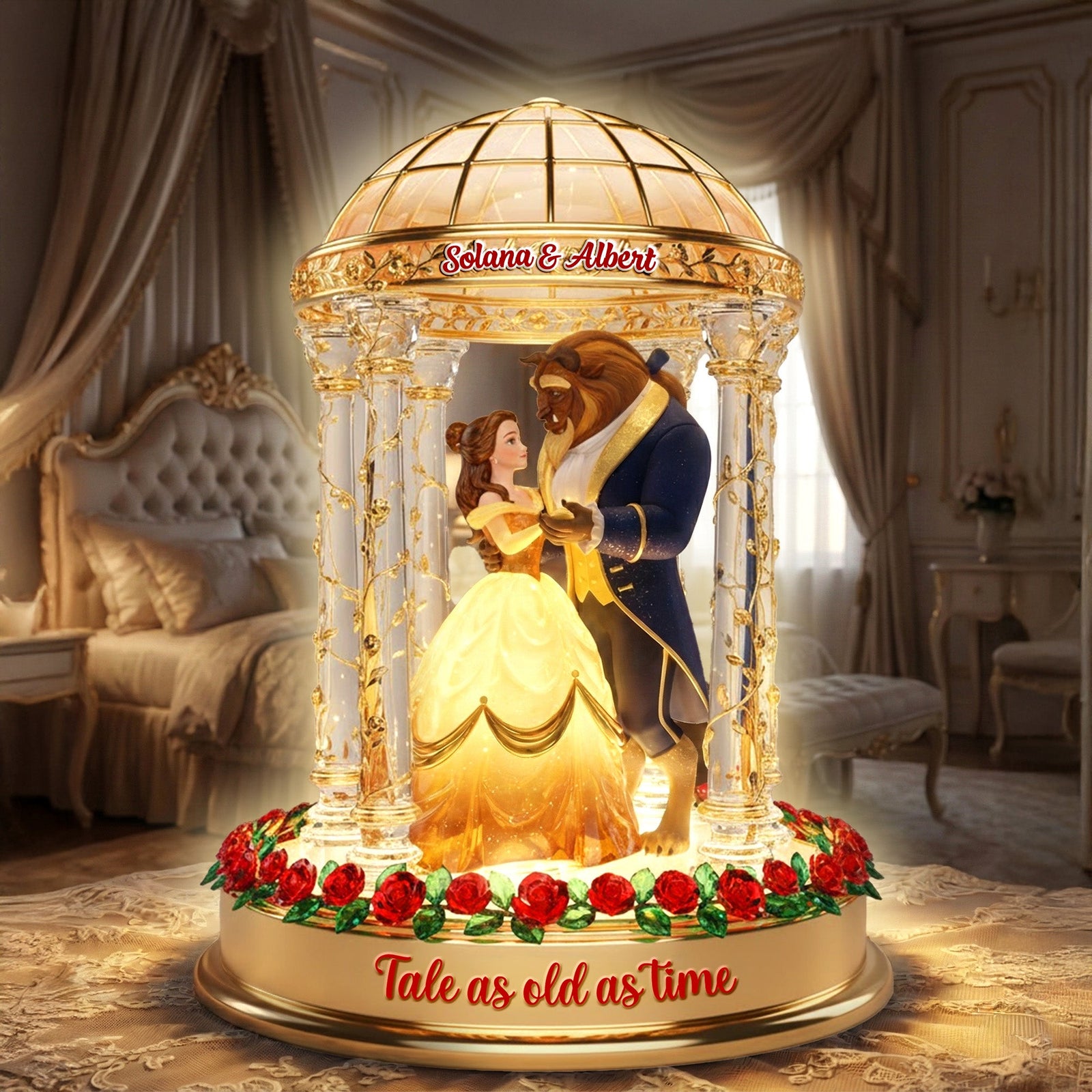 Romantic Love Acrylic Light Box - Personalized Gifts For Couples 05tomg271125