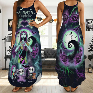 Spooky Mom Maxi Dress - Personalized Gifts For Moms 03QHQN140326