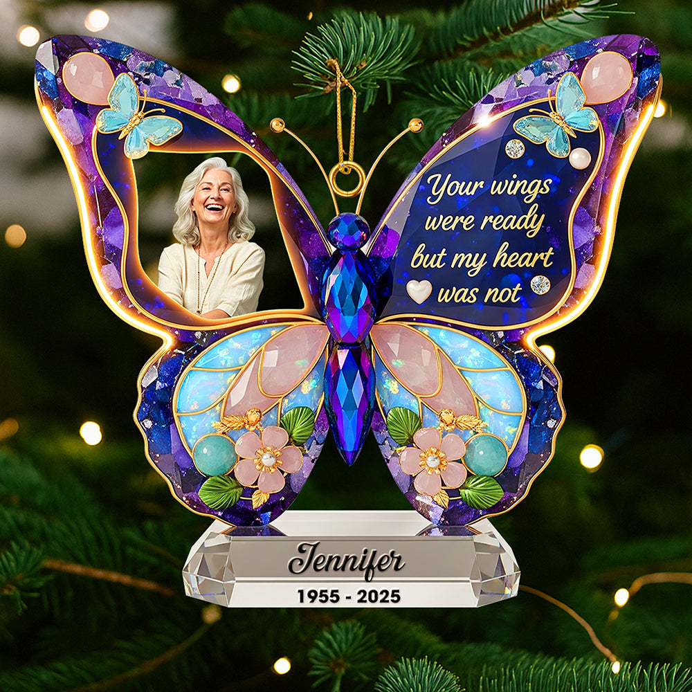 Memorial Christmas Ornament - Custom Photo Gifts For Heaven 04naqn160925-Homacus