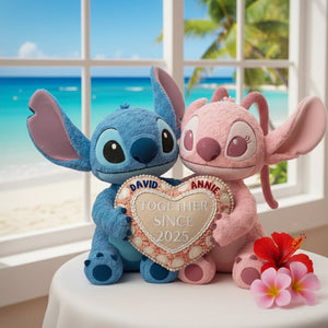 Lovely Couple Custom Shaped Pillow - Personalized Gifts For Couples 02TOLU081125