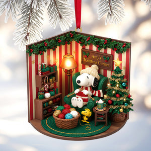 Personalized Gifts For Knitting Lovers Christmas Ornament 06pgtn281025