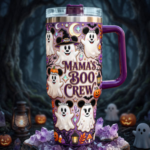 Mama's Boo Crew 40oz Tumbler - Personalized Gifts For Mothers 03pata070826