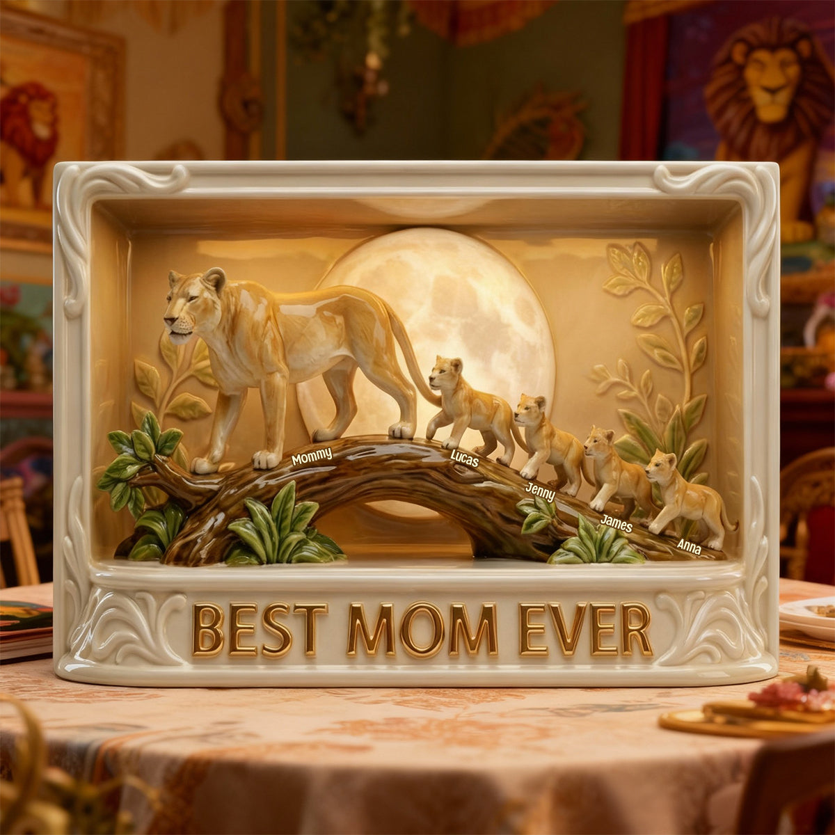 Best Mom Ever Personalized Gifts For Mom Acrylic Plaque 04totn020226