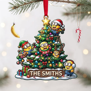 Holiday Little Helpers - Personalized Christmas Ornament 06halu030826
