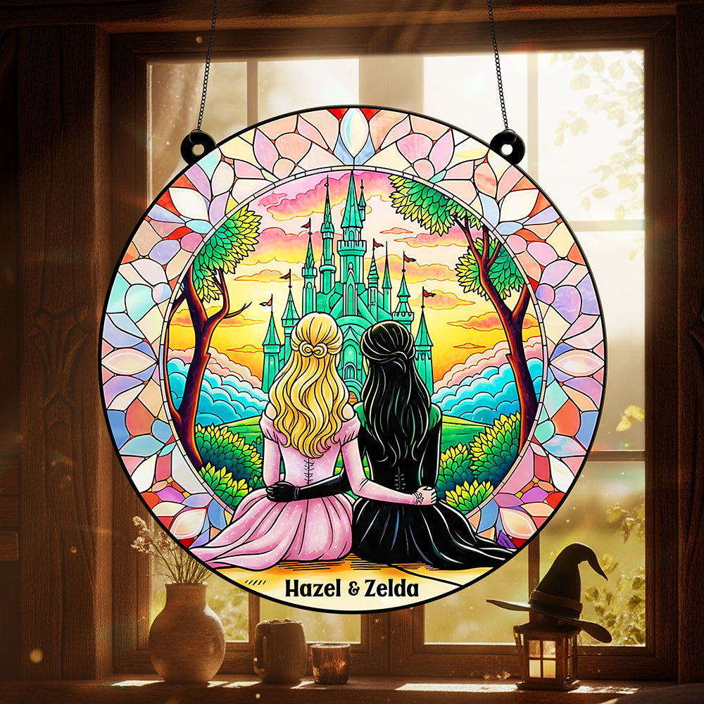 Besties Suncatcher Ornament - Personalized Gifts For Best Friends 05hyta271125