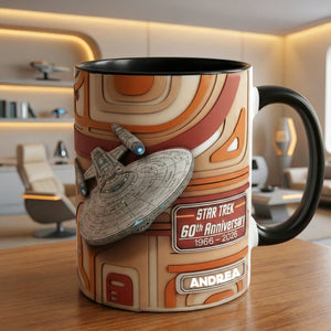 Spaceship Coffee Accent Mug - Personalized Gifts For Cosmic Lovers 04kimg210126