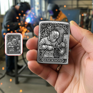 Welder Lighter - Personalized Gift For Lighter Welder 03NAMG070825