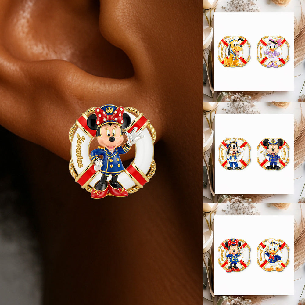 Cruising Stud Earrings - Personalized Gift For Cruising 04PGMG040825