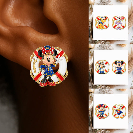 Cruising Stud Earrings - Personalized Gift For Cruising 04PGMG040825