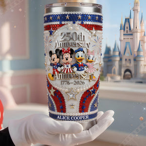 250th USA Anniversary 20oz Tumbler - Personalized Gifts For Patriots 03pgdt290426