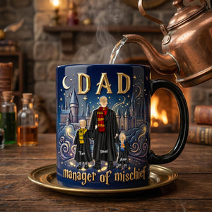 Fantasy School Dad Heat Changing Ceramic Coffee Mug - Personalized Gifts For Father's Day Mug 04NATN260326
