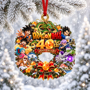 40 Years Of Epic Battles Christmas Ornament - Personalized Anniversary Gifts 03OHDH300926