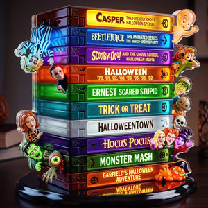 Spook Out The Tapes Acrylic Plaque, Personalized Gifts For Horror Lovers 05qhqn310726